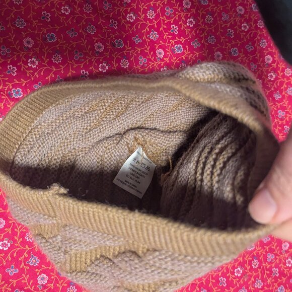 Earthbound Trading Hat Beanie Toboggan Cable Knit Textured Unisex Boho Ski - Picture 4 of 7